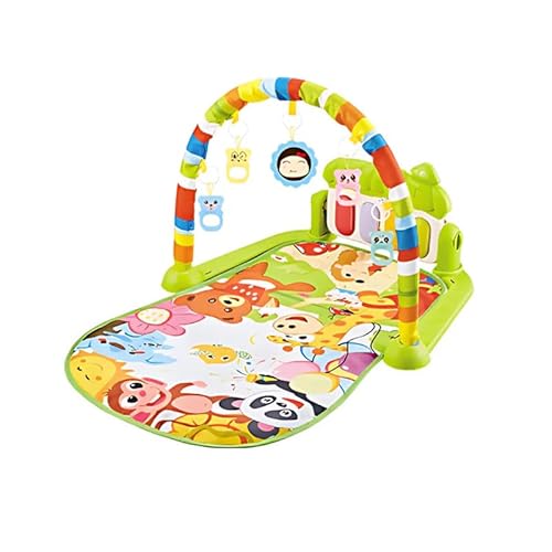 SWZEC Babykindwelt - MusikMatte Musikalische Baby-Spielmatte für endlosen Spaß(Grün) von SWZEC