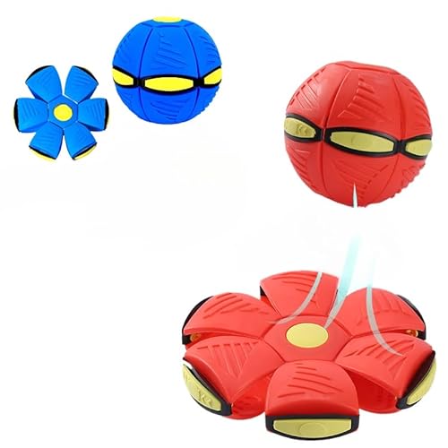 SWZEC KINDERWELT by Held UFO Zauberball – Vielseitiger Spielspaß Für Die Ganze Familie! 2er-Pack (Blau+Rot) von SWZEC