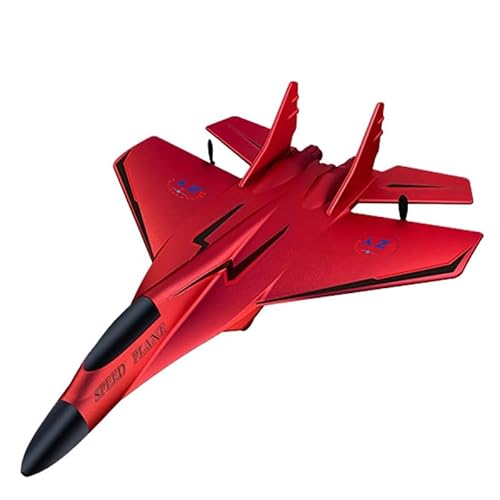 SWZEC Wolkenschaukel - Bruchsicheres Ferngesteuertes Flugzeug(Rot) von SWZEC