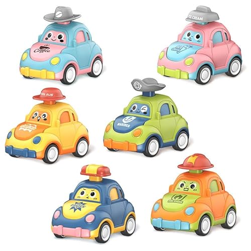 Wunsch Stern Kinder Autos - Drücken und Los gehts(6 Stück Hut Auto) von SWZEC