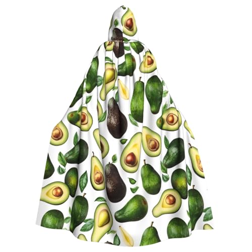 SXOOGE Avocados Unisex Cosplay Kostüm Halloween Kapuzenumhang Umhang für Party Verkleiden voller Länge Uniform Robe SXOOGE Avocados Unisex Cosplay Kostüm Halloween Kapuzenumhang Umhang für Party Verkleiden voller Länge Uniform Robe von SXOOGE