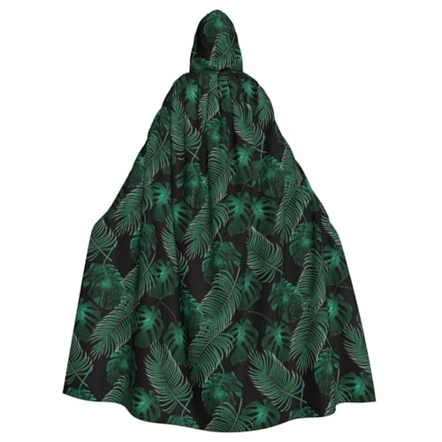SXOOGE Bananenblatt-grüner Halloween-Umhang, Unisex, Kapuzenumhang, Cosplay-Kostüm, Umhang für Halloween, Kapuzenuniform SXOOGE Bananenblatt-grüner Halloween-Umhang, Unisex, Kapuzenumhang, Cosplay-Kostüm, Umhang für Halloween, Kapuzenuniform von SXOOGE