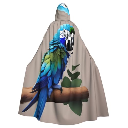 SXOOGE Blauer Papagei Umarmung 1 Halloween Umhang Unisex Robe Kapuzenumhang Cosplay Kostüm Umhang für Halloween Kapuzenuniform SXOOGE Blauer Papagei Umarmung 1 Halloween Umhang Unisex Robe Kapuzenumhang Cosplay Kostüm Umhang für Halloween Kapuzenuniform von SXOOGE