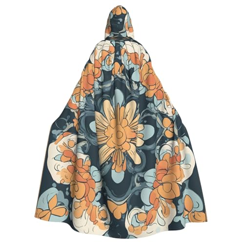 SXOOGE Blossom Flower Unisex-Kostüm, Halloween-Kostüm, Umhang mit Kapuze, Partykostüm, Uniform in voller Länge SXOOGE Blossom Flower Unisex-Kostüm, Halloween-Kostüm, Umhang mit Kapuze, Partykostüm, Uniform in voller Länge von SXOOGE