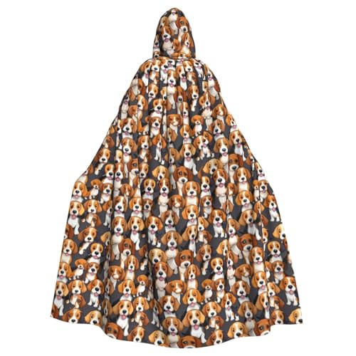 SXOOGE Cartoon-Beagle-Hunde-Kostüm, Unisex, Cosplay-Kostüm, Halloween, Kapuzenumhang für Party, Verkleidung, volle Länge, Uniform-Bademantel SXOOGE Cartoon-Beagle-Hunde-Kostüm, Unisex, Cosplay-Kostüm, Halloween, Kapuzenumhang für Party, Verkleidung, volle Länge, Uniform-Bademantel von SXOOGE