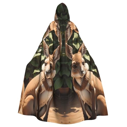 SXOOGE Funny for Kangaroo Zoo Halloween Cloak Unisex Robe Hooded Cape Cosplay Costume Cape for Halloween Hooded Uniform SXOOGE Funny for Kangaroo Zoo Halloween Cloak Unisex Robe Hooded Cape Cosplay Costume Cape for Halloween Hooded Uniform von SXOOGE