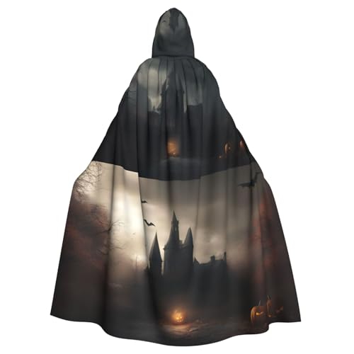 SXOOGE Halloween Horror 1 Unisex Cosplay Kostüm Halloween Kapuzenumhang Umhang für Party Dress Up volle Länge Uniform Robe SXOOGE Halloween Horror 1 Unisex Cosplay Kostüm Halloween Kapuzenumhang Umhang für Party Dress Up volle Länge Uniform Robe von SXOOGE