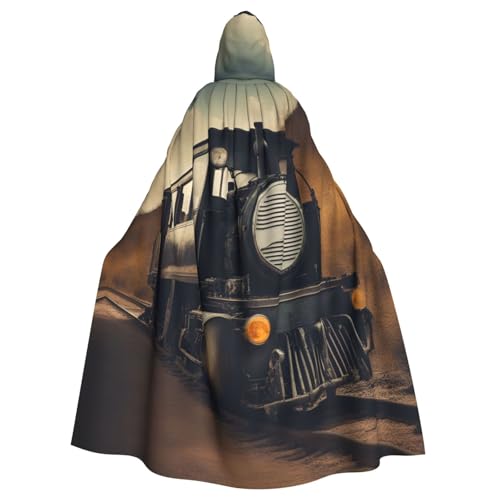 SXOOGE Lokomotive Unisex Cosplay Kostüm Halloween Kapuzenumhang Umhang für Party Verkleiden voller Länge Uniform Robe SXOOGE Lokomotive Unisex Cosplay Kostüm Halloween Kapuzenumhang Umhang für Party Verkleiden voller Länge Uniform Robe von SXOOGE