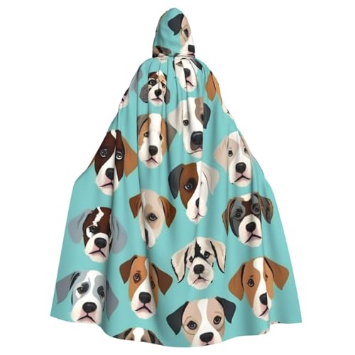 SXOOGE Lustiges englisches Bulldoggen-Kostüm, Unisex, Cosplay-Kostüm, Halloween, Kapuzenumhang für Party, Verkleidung, volle Länge, Uniform-Bademantel SXOOGE Lustiges englisches Bulldoggen-Kostüm, Unisex, Cosplay-Kostüm, Halloween, Kapuzenumhang für Party, Verkleidung, volle Länge, Uniform-Bademantel von SXOOGE