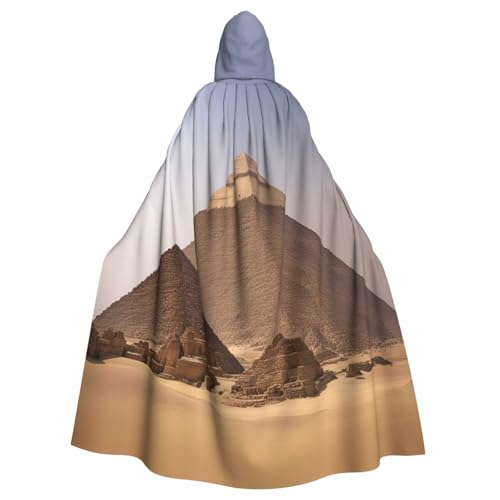 SXOOGE Pyramids of Egypt Unisex Cosplay Kostüm Halloween Kapuzenumhang Umhang für Party Verkleiden voller Länge Uniform Robe SXOOGE Pyramids of Egypt Unisex Cosplay Kostüm Halloween Kapuzenumhang Umhang für Party Verkleiden voller Länge Uniform Robe von SXOOGE