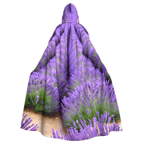 SXOOGE Romantischer Lavendel-Kostüm, Unisex, Cosplay-Kostüm, Halloween, Kapuzenumhang, Umhang für Party, Verkleidung, volle Länge, Uniform-Bademantel SXOOGE Romantischer Lavendel-Kostüm, Unisex, Cosplay-Kostüm, Halloween, Kapuzenumhang, Umhang für Party, Verkleidung, volle Länge, Uniform-Bademantel von SXOOGE