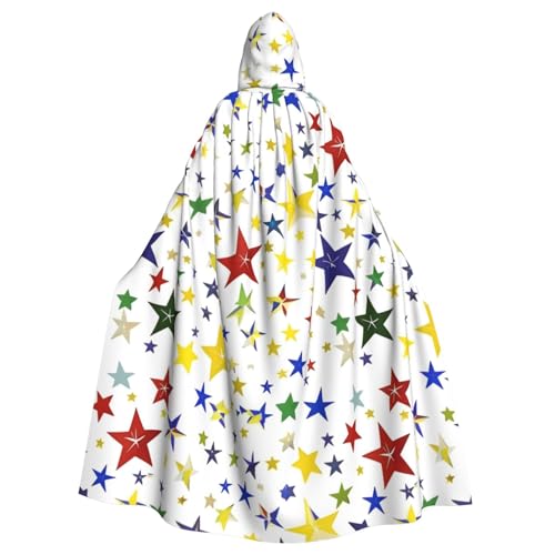 SXOOGE Stars Eastern Stars Unisex Cosplay Kostüm Halloween Kapuzenumhang Umhang für Party Verkleiden voller Länge Uniform Robe SXOOGE Stars Eastern Stars Unisex Cosplay Kostüm Halloween Kapuzenumhang Umhang für Party Verkleiden voller Länge Uniform Robe von SXOOGE