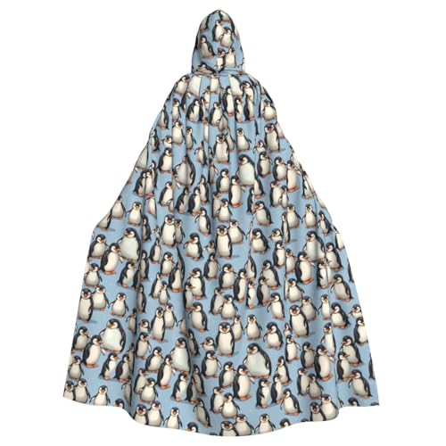 SXOOGE Süßer Pinguin, Unisex, Cosplay-Kostüm, Halloween, Kapuzenumhang, Umhang für Party, Verkleidung, volle Länge, Uniform-Bademantel SXOOGE Süßer Pinguin, Unisex, Cosplay-Kostüm, Halloween, Kapuzenumhang, Umhang für Party, Verkleidung, volle Länge, Uniform-Bademantel von SXOOGE
