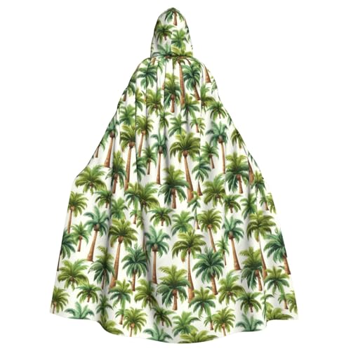 SXOOGE Tropische Palmen, Unisex, Cosplay-Kostüm, Halloween, Kapuzenumhang, Umhang für Party, Verkleidung, volle Länge, Uniform-Bademantel SXOOGE Tropische Palmen, Unisex, Cosplay-Kostüm, Halloween, Kapuzenumhang, Umhang für Party, Verkleidung, volle Länge, Uniform-Bademantel von SXOOGE