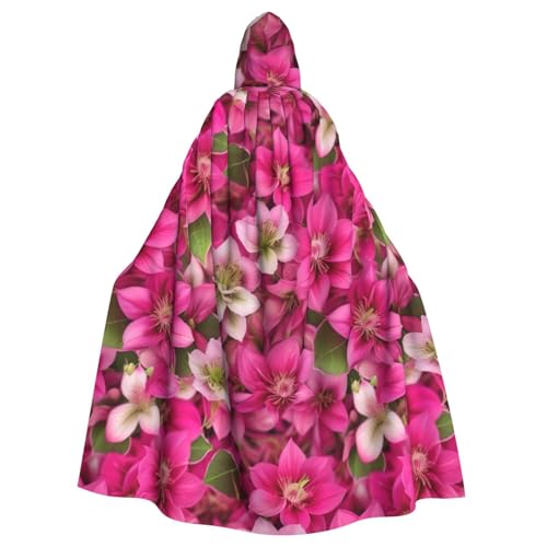 SXOOGE Umhang mit Kapuze und Rosenmotiv, Unisex, Cosplay-Kostüm, Halloween, Umhang für Partys, Uniform-Bademantel SXOOGE Umhang mit Kapuze und Rosenmotiv, Unisex, Cosplay-Kostüm, Halloween, Umhang für Partys, Uniform-Bademantel von SXOOGE