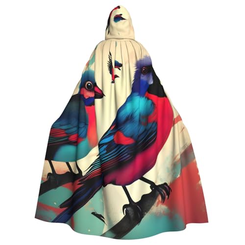 SXOOGE Unisex Cosplay Kostüm Halloween Kapuzenumhang Umhang für Party Verkleiden voller Länge Uniform Robe SXOOGE Unisex Cosplay Kostüm Halloween Kapuzenumhang Umhang für Party Verkleiden voller Länge Uniform Robe von SXOOGE