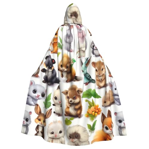 SXOOGE Unisex Cosplay Kostüm Halloween Kapuzenumhang Umhang für Party Verkleiden voller Länge Uniform Robe SXOOGE Unisex Cosplay Kostüm Halloween Kapuzenumhang Umhang für Party Verkleiden voller Länge Uniform Robe von SXOOGE