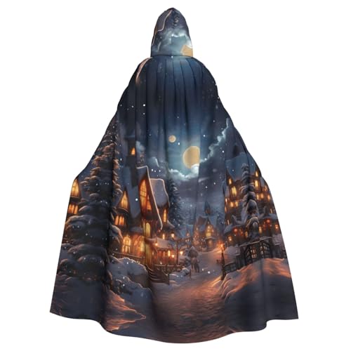 SXOOGE Weihnachtlicher Halloween-Umhang, Unisex, Kapuzenumhang, Cosplay-Kostüm, Umhang für Halloween, Kapuzenuniform SXOOGE Weihnachtlicher Halloween-Umhang, Unisex, Kapuzenumhang, Cosplay-Kostüm, Umhang für Halloween, Kapuzenuniform von SXOOGE