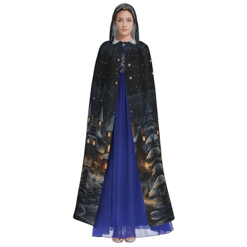 SXOOGE Weihnachtlicher Halloween-Umhang, Unisex, Kapuzenumhang, Cosplay-Kostüm, Umhang für Halloween, Kapuzenuniform SXOOGE Weihnachtlicher Halloween-Umhang, Unisex, Kapuzenumhang, Cosplay-Kostüm, Umhang für Halloween, Kapuzenuniform von SXOOGE