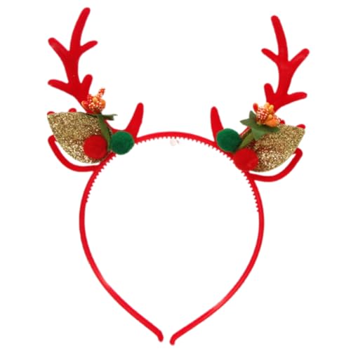 Dekoratives Weihnachts-Haarband für Erwachsene und Kinder, Weihnachts-Rentier, Bühnenshow, Stirnband, Festival, Feiern, Kopfbedeckung Dekoratives Weihnachts-Haarband für Erwachsene und Kinder, Weihnachts-Rentier, Bühnenshow, Stirnband, Festival, Feiern, Kopfbedeckung von SXRQ