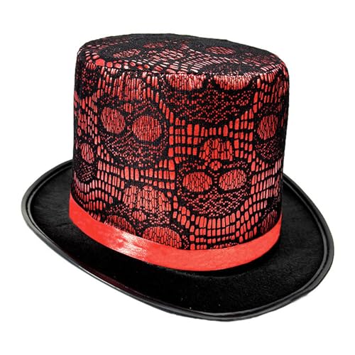 Eleganter Magierhut mit Totenkopf für Uni, modisches Halloween-Accessoire, stilvolles Panama-Hut-Detail Eleganter Magierhut mit Totenkopf für Uni, modisches Halloween-Accessoire, stilvolles Panama-Hut-Detail von SXRQ