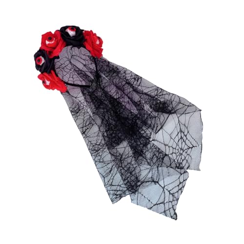 Eyeball Hexe Rose Haarreifen Halloween Dekorativer Augapfel Schleier Rollenspiel Kostüm Abschlussbälle Party Live Show Kopfbedeckung Eyeball Hexe Rose Haarreifen Halloween Dekorativer Augapfel Schleier Rollenspiel Kostüm Abschlussbälle Party Live Show Kopfbedeckung von SXRQ
