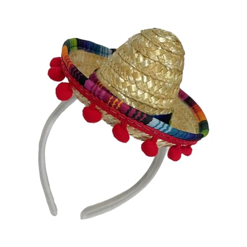 Haarreif für Teenager, Mädchen, Karneval, Party, Sombrero, Hutform, Haarband, Kopfschmuck, Karneval, Rollenspiel, Kostüm, Werkzeug, Hüte für Erwachsene, Hüte und Frauen Haarreif für Teenager, Mädchen, Karneval, Party, Sombrero, Hutform, Haarband, Kopfschmuck, Karneval, Rollenspiel, Kostüm, Werkzeug, Hüte für Erwachsene, Hüte und Frauen von SXRQ