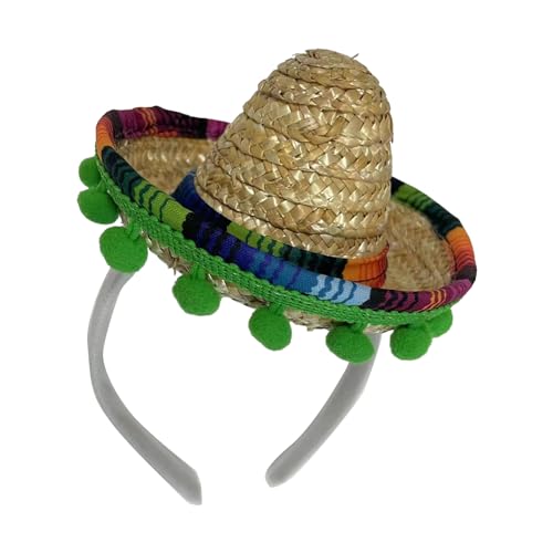 Haarreif für Teenager, Mädchen, Karneval, Party, Sombrero, Hutform, Haarband, Kopfschmuck, Karneval, Rollenspiel, Kostüm, Werkzeug, Hüte für Erwachsene, Hüte und Frauen Haarreif für Teenager, Mädchen, Karneval, Party, Sombrero, Hutform, Haarband, Kopfschmuck, Karneval, Rollenspiel, Kostüm, Werkzeug, Hüte für Erwachsene, Hüte und Frauen von SXRQ