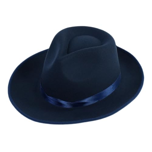 Hut mit kurzer Krempe für Maskeraden, Partygürtel, Gentleman-Hut, Jazz-Hut, Erwachsene, Karneval, Party, Tanzparty, Kopfschmuck Hut mit kurzer Krempe für Maskeraden, Partygürtel, Gentleman-Hut, Jazz-Hut, Erwachsene, Karneval, Party, Tanzparty, Kopfschmuck von SXRQ