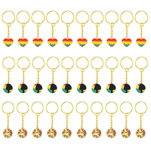 SXRQ 30 Stück Schwarze Geschichte Feier Bulk Schlüsselanhänger Metall Kulturerbe Geschenk Kulturveranstaltung Party Supplies Dekorationen Schwarze Geschichte Monat Zubehör SXRQ 30 Stück Schwarze Geschichte Feier Bulk Schlüsselanhänger Metall Kulturerbe Geschenk Kulturveranstaltung Party Supplies Dekorationen Schwarze Geschichte Monat Zubehör von SXRQ