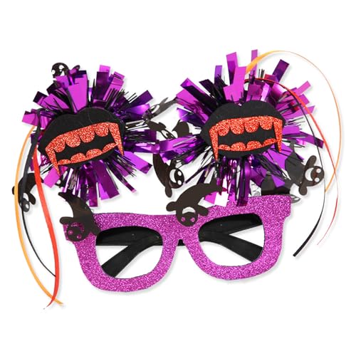 SXRQ Halloween Brille Festliche Brille Lametta Halloween Party Dekorationen Halloween Einzigartige Skelett Foto Requisiten SXRQ Halloween Brille Festliche Brille Lametta Halloween Party Dekorationen Halloween Einzigartige Skelett Foto Requisiten von SXRQ