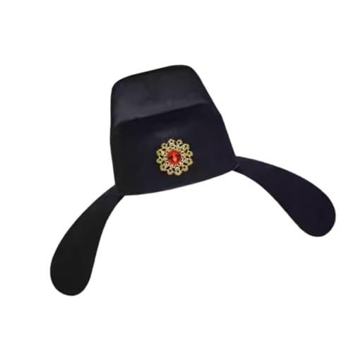 SXRQ Historischer Kostümhut, Unisex, Vliesstoff, antiker Offizieller Hut für Themenpartys, Kulturveranstaltungen, Feiern, traditionelles Kostümzubehör von SXRQ