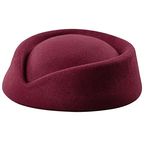 SXRQ Hutkappen, Flugbegleiter, Vintage-Look, Pillendose, Tropfenform, Hüte für Damen SXRQ Hutkappen, Flugbegleiter, Vintage-Look, Pillendose, Tropfenform, Hüte für Damen von SXRQ