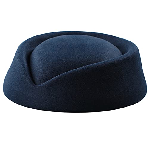 SXRQ Hutkappen, Flugbegleiter, Vintage-Look, Pillendose, Tropfenform, Hüte für Damen SXRQ Hutkappen, Flugbegleiter, Vintage-Look, Pillendose, Tropfenform, Hüte für Damen von SXRQ