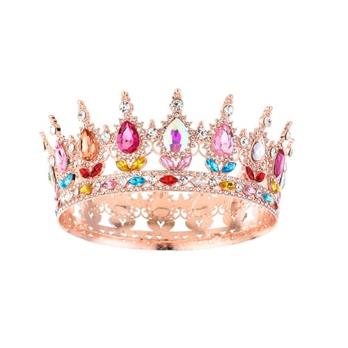 SXRQ Modische Strass-Kronen für Damen, Kostümzubehör, Stirnband für Braut, Blumenpartys und Halloween-Kostüme, Braut-Kopfschmuck SXRQ Modische Strass-Kronen für Damen, Kostümzubehör, Stirnband für Braut, Blumenpartys und Halloween-Kostüme, Braut-Kopfschmuck von SXRQ