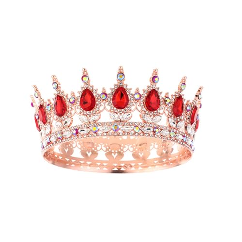 SXRQ Modische Strass-Kronen für Damen, Kostümzubehör, Stirnband für Braut, Blumenpartys und Halloween-Kostüme, Braut-Kopfschmuck SXRQ Modische Strass-Kronen für Damen, Kostümzubehör, Stirnband für Braut, Blumenpartys und Halloween-Kostüme, Braut-Kopfschmuck von SXRQ