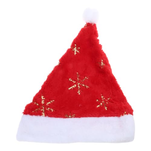 Verschmitzte Weihnachtsmann-Kopfbedeckung mit Pailletten für die Feiertage, bunte Outfits für Cosplay, Weihnachtsmann-Helfer Verschmitzte Weihnachtsmann-Kopfbedeckung mit Pailletten für die Feiertage, bunte Outfits für Cosplay, Weihnachtsmann-Helfer von SXRQ