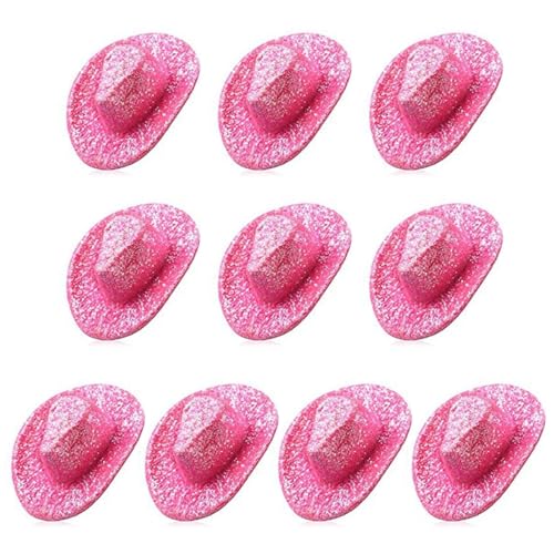 Western Styles Glitterys Flaschenaufsatz, Hut für Party-Dekorationen, kreative und feierliche Feiern, Glitzer, Western-Party-Dekorationen von SXRQ