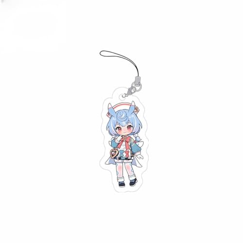 Gen Shin Acryl Schlüsselanhänger Niedlich Yae Miko,Nahida,Sigewinne,Furina Figuren Anhänger Schlüsselring Schlüsselzubehör Tasche Dekoration Cos Requisiten (C) von SXYNIO