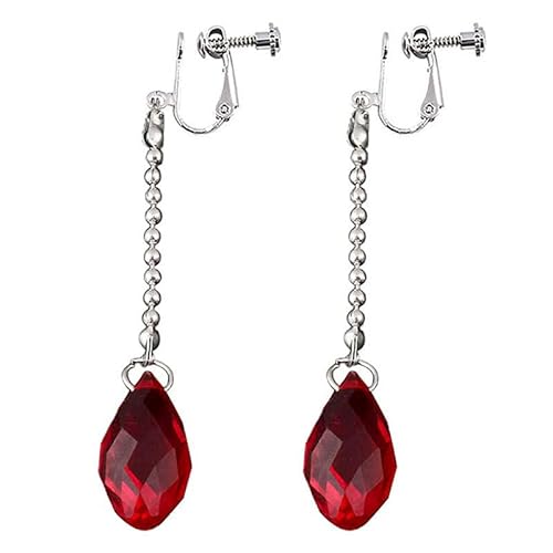SXYNIO HUNTERHUNTER Ohrring Kurapika Cosplay Ohrgehänge Ohr Accessoires Für Hunter Kurapika Fans (A) von SXYNIO