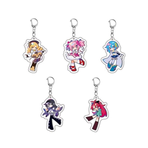 SXYNIO Madoka Magica Schlüsselanhänger Kaname Madoka Figur Anhänger Tomoe Mami Acryl Schlüsselring Tasche Dekor Zubehör Cos Spiel Requisiten 5pcs SXYNIO Madoka Magica Schlüsselanhänger Kaname Madoka Figur Anhänger Tomoe Mami Acryl Schlüsselring Tasche Dekor Zubehör Cos Spiel Requisiten 5pcs von SXYNIO