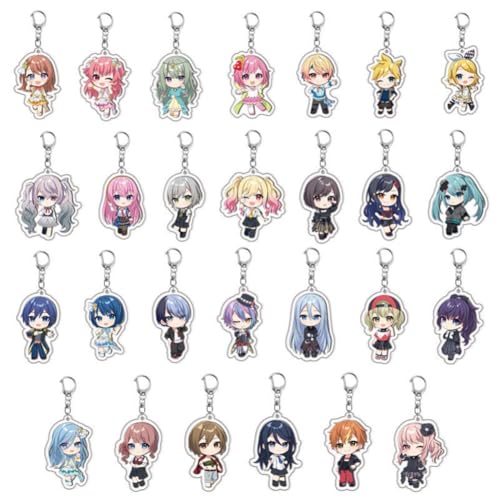 SXYNIO Sekai Schlüsselbund Miku Chibi Figur Anhänger Kagamine Len Acryl Schlüsselring Kagamine Rin Tasche Dekor Zubehör Cos Game Props 27pcs SXYNIO Sekai Schlüsselbund Miku Chibi Figur Anhänger Kagamine Len Acryl Schlüsselring Kagamine Rin Tasche Dekor Zubehör Cos Game Props 27pcs von SXYNIO