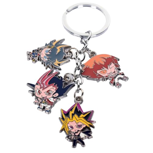 SXYNIO Yugio Schlüsselanhänger Anime Charakter Yugi MUTO,Seto Kaiba, Jaden Yuki Figur Anhänger Schlüsselbund Yugio Cosplay Zubehör SXYNIO Yugio Schlüsselanhänger Anime Charakter Yugi MUTO,Seto Kaiba, Jaden Yuki Figur Anhänger Schlüsselbund Yugio Cosplay Zubehör von SXYNIO