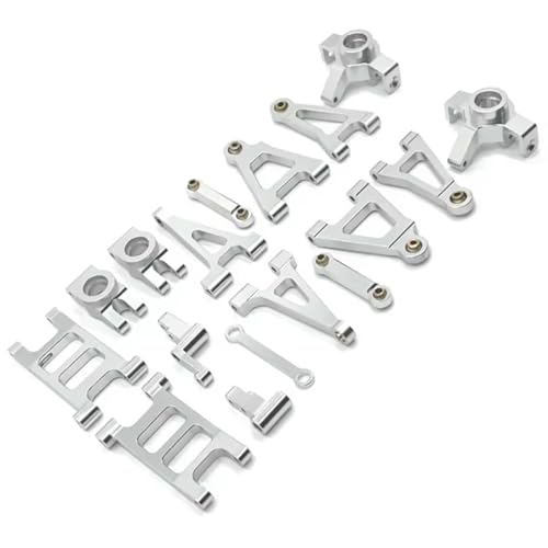 Kompatibel Mit 14301 14302 1/14 RC Auto-Upgrade-Teile-Set Metall-Aufhängungsarm Lenkbecher Verbindungsstange Lenkbaugruppe Zubehör-Set RC-Autozubehör Kompatibel Mit 14301 14302 1/14 RC Auto-Upgrade-Teile-Set Metall-Aufhängungsarm Lenkbecher Verbindungsstange Lenkbaugruppe Zubehör-Set RC-Autozubehör von SYFDGDV