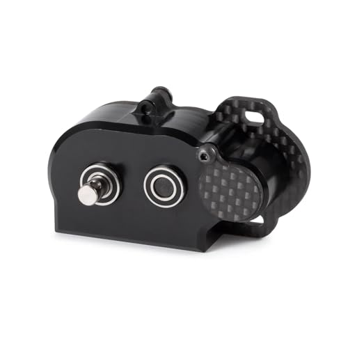 Kompatibel Mit Axial AR44 AR45 Für Enduro Für Vanquish F9 F10 Für LCG 1/10 Getriebe. Winziges Getriebe Mit Verschiebbarer Unterlegscheibe Für Gerade Achse RC Auto Upgrade-Teile(Black) von SYFDGDV