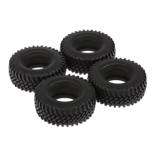 Kompatibel Mit Axial Für SCX10 AXI03007 D90 D110 Für Tamiya CC01 1/10 RC Crawler Car 4 Stück 100 MM Gummi 1,9 Radreifen RC-Autozubehör Kompatibel Mit Axial Für SCX10 AXI03007 D90 D110 Für Tamiya CC01 1/10 RC Crawler Car 4 Stück 100 MM Gummi 1,9 Radreifen RC-Autozubehör von SYFDGDV