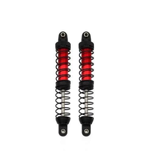 Kompatibel Mit Axial Für SCX10 Für Tamiya CC01 D90 Für TRX4 Für HPI 1/10 RC Crawler 2 Stück Metall Stoßdämpfer Dämpfer Öl Einstellbar RC-Autozubehör(90 mm) von SYFDGDV