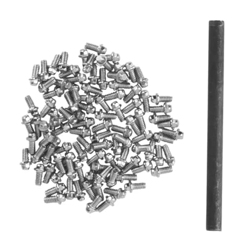 Kompatibel Mit Axial Für SCX24 1/24 RC Car Crawler, 100 Stück Stahl M1.4 Außensechskantschrauben 1.0 Felgen RC-Autozubehör Kompatibel Mit Axial Für SCX24 1/24 RC Car Crawler, 100 Stück Stahl M1.4 Außensechskantschrauben 1.0 Felgen RC-Autozubehör von SYFDGDV