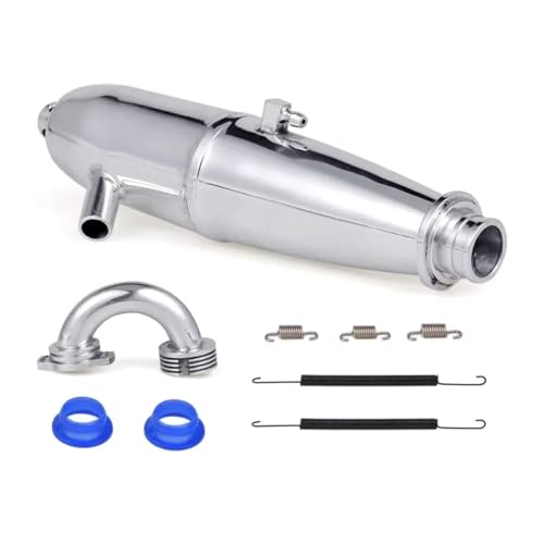 Kompatibel Mit HSP Für Nitro BQ004 RC-Auto Für Buggy-Truck-Tuning-Teile Zubehör Aluminium-Seitenauspuff-Verbindungsrohr 081009 RC-Autozubehör von SYFDGDV