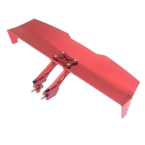 Kompatibel Mit LC Für Racing L6147 TRUGGY Für Wltoys 144001 124019 124017 1/14 RC-Autos Upgrade-Teile Metall-Heckflügel RC Auto Upgrade-Teile(Red) von SYFDGDV